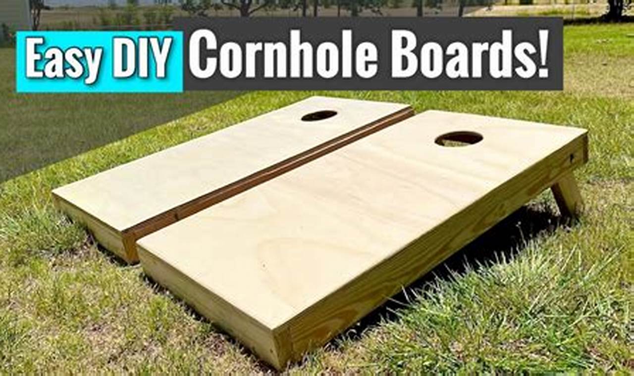 How To Dominate the Cornhole Game: A Comprehensive Guide to Building Corn Hold Boards