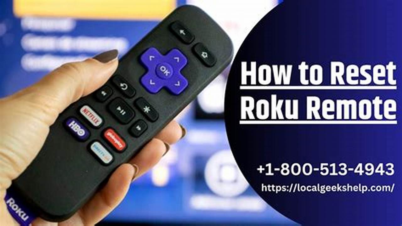 How To Reset My Roku Remote