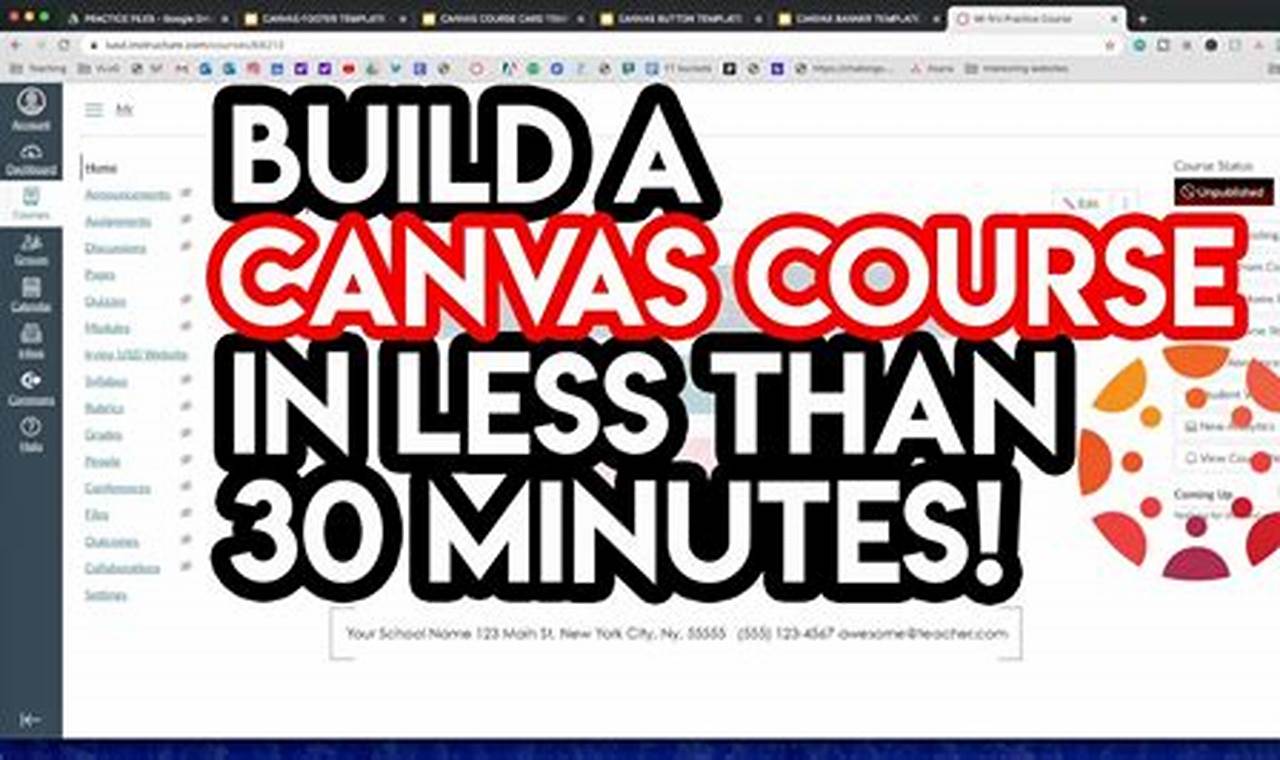 Your Comprehensive Guide on How to Access Canvas Course Template