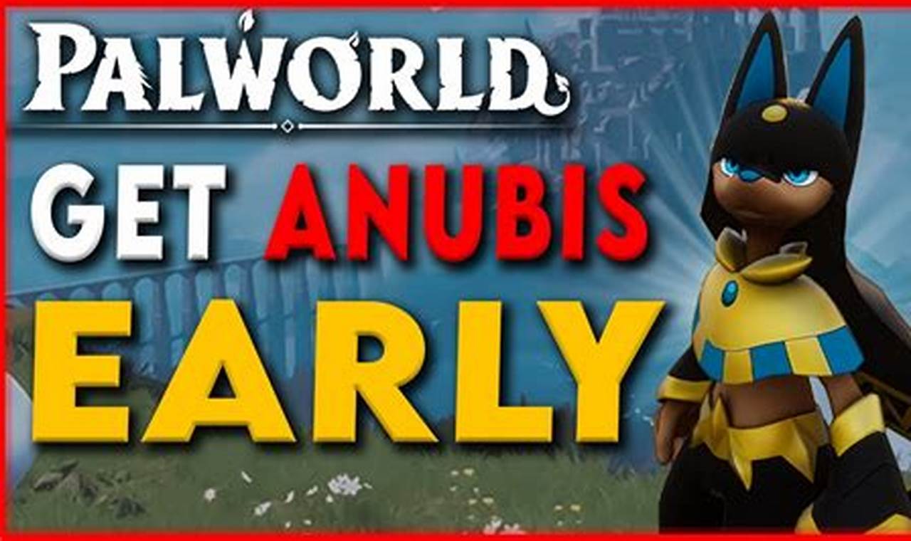The Ultimate Guide: Breeding Anubis Palworld Companions