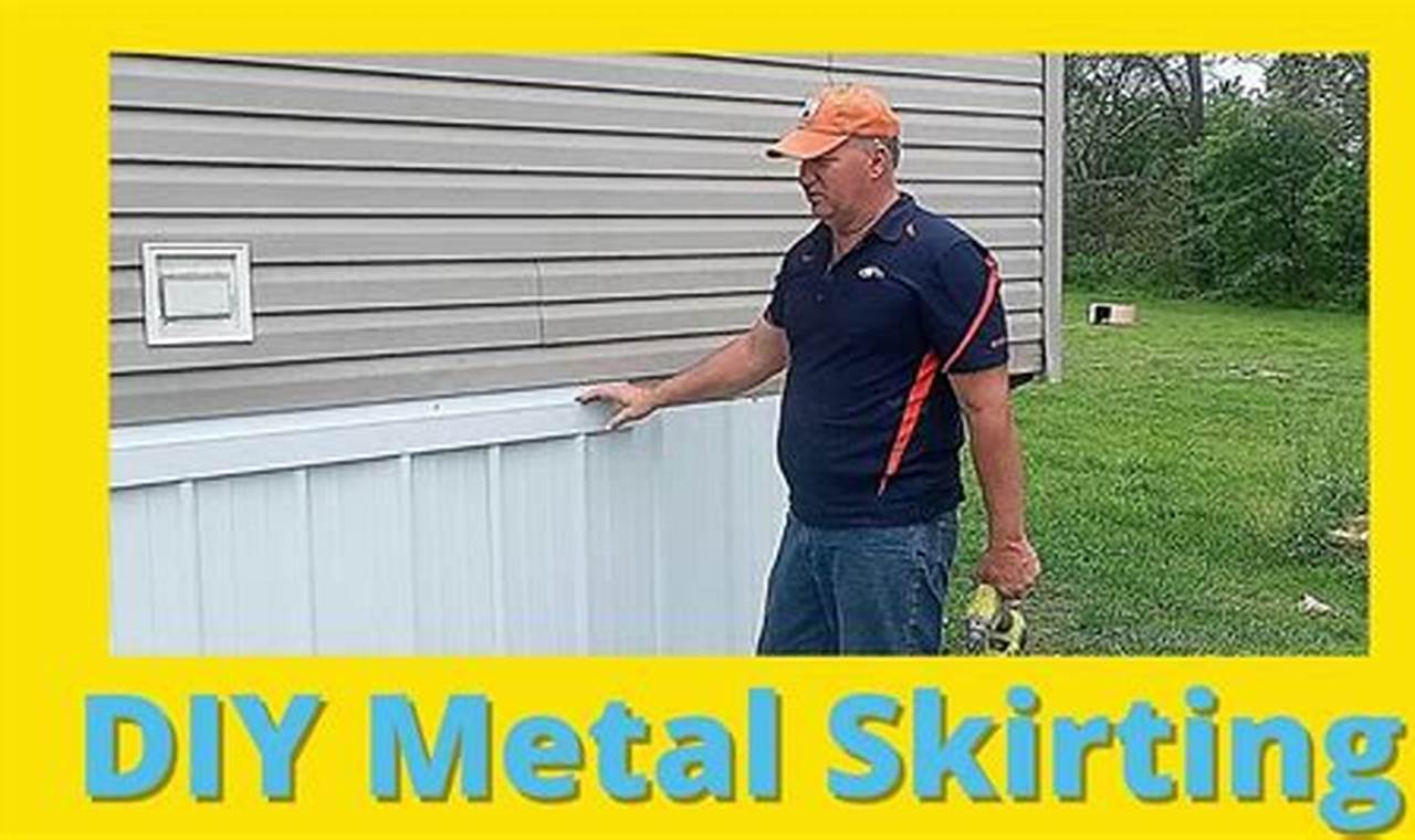 How to Seamlessly Integrate Vents into Metal Skirting: A Step-by-Step Guide