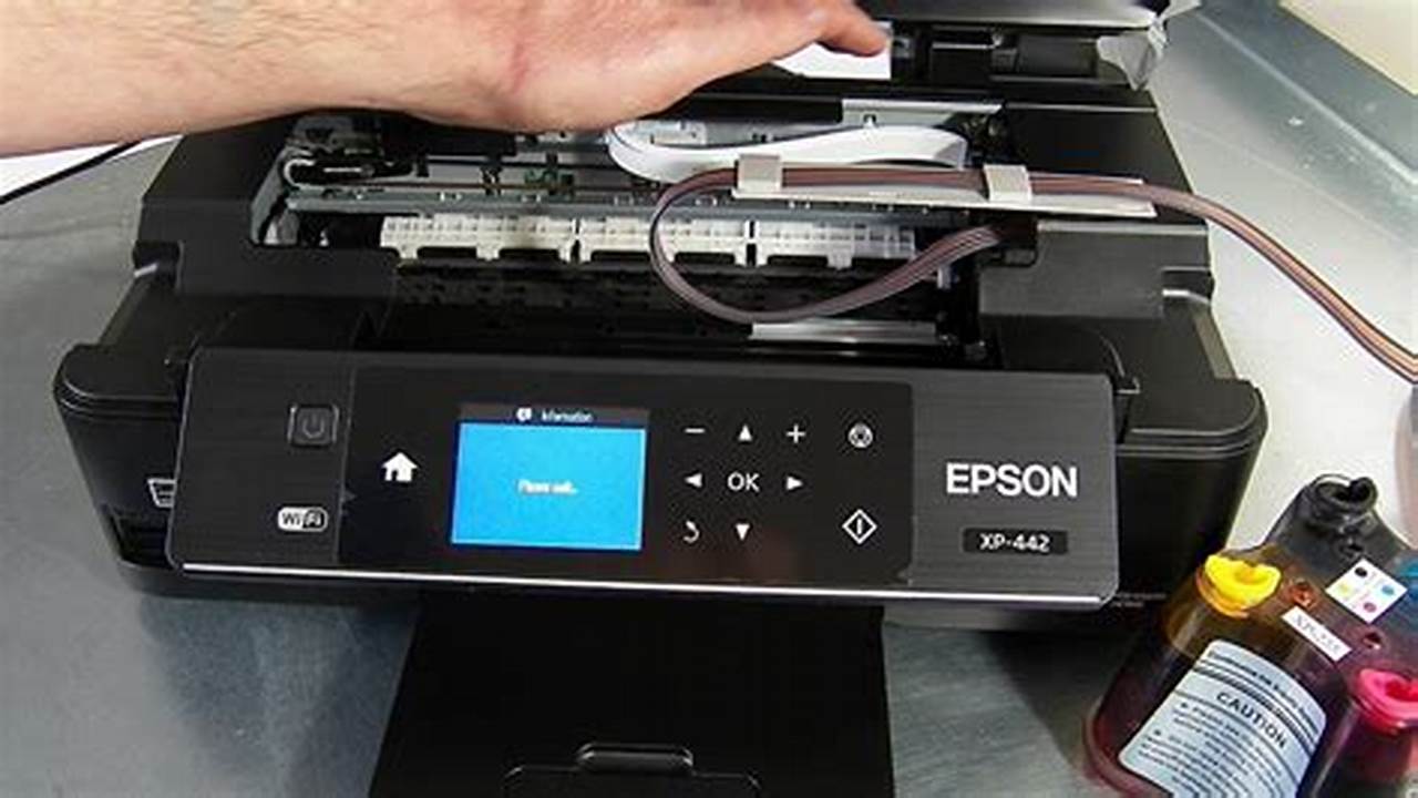 How To Put Ink In Epson Printer
