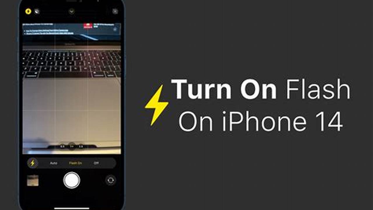 How To Turn On Flash Iphone
