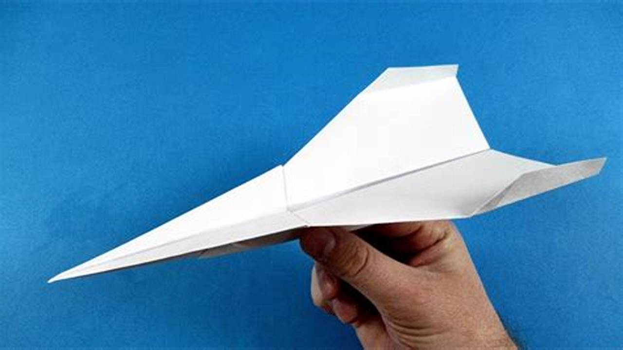 The Ultimate Guide: Craft An Epic Paper Airplane That Soars Through the Skies