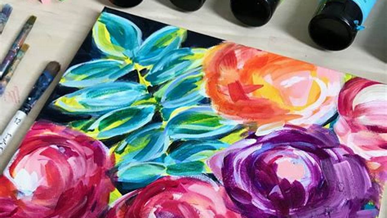 Unlock Your Artistic Potential: Learn to Paint Vibrant Flowers in Acrylic
