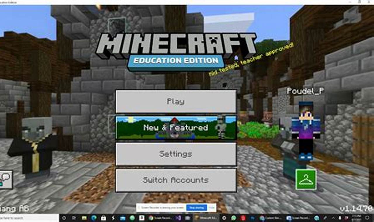 How to Import Skins into Minecraft: Education Edition Made Easy