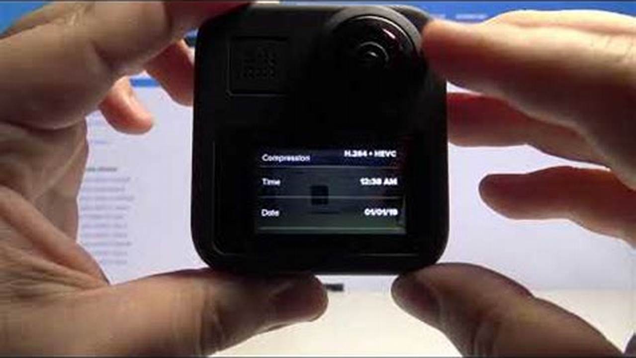 How To Change The Write Date On Gopro