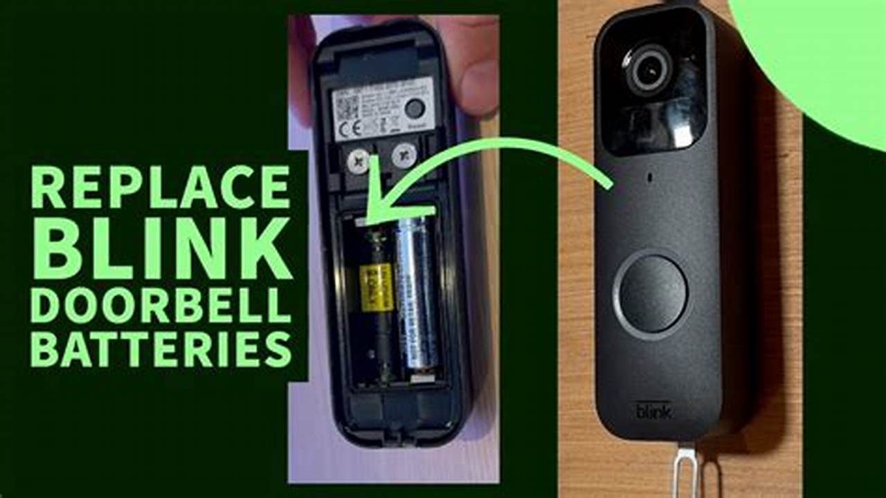 How To Change Batteries In Blink Camera