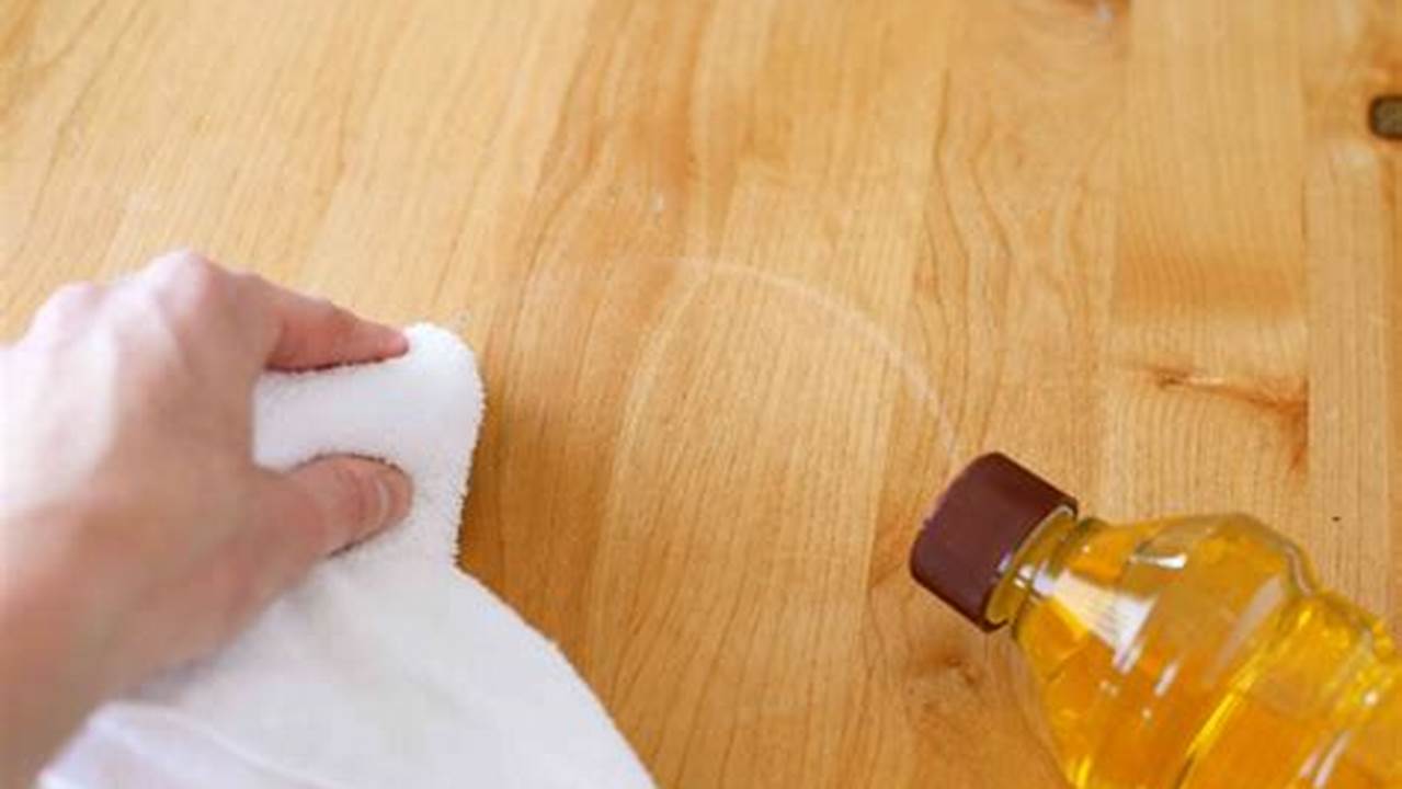 How To Remove Water Stains From Wood