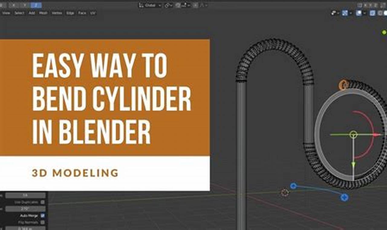 Complete Blender Guide: Creating a Bumber Cylinder in Simple Steps