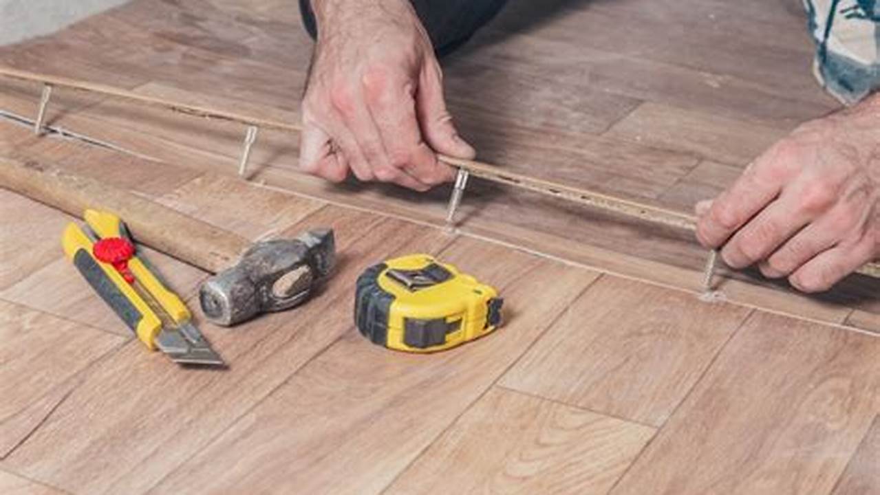 How To Install Threshold Strip Between Hardwood And Tile