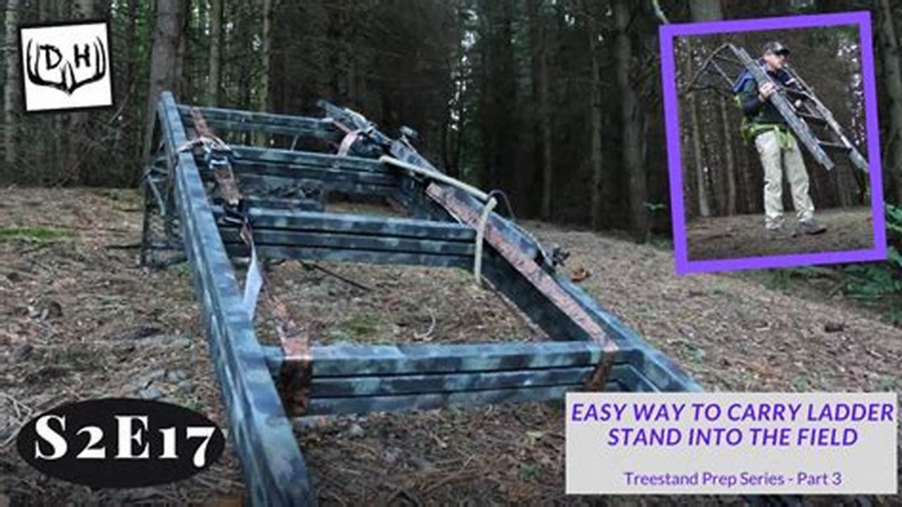 How To Tether Range Finder In Ladder Tree Stand