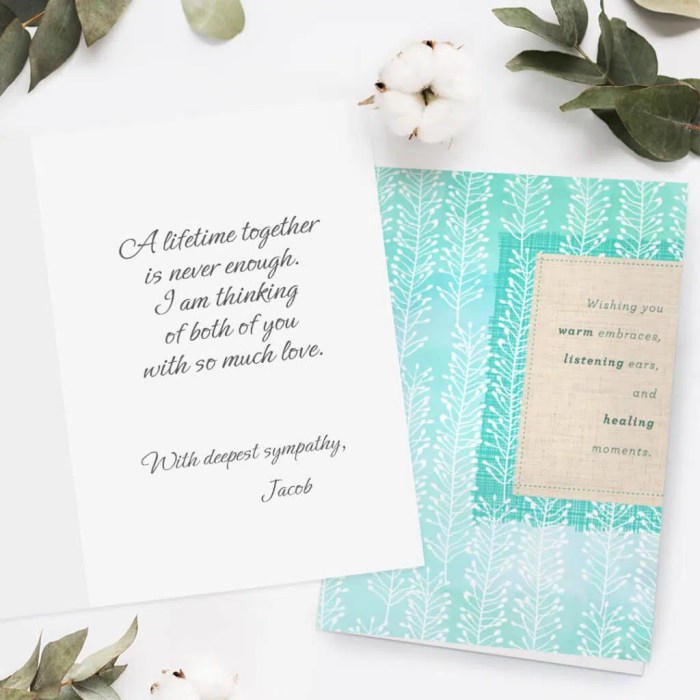 How to address a sympathy card