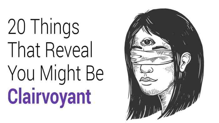 Clairvoyant Easy methods to Inform If You Are