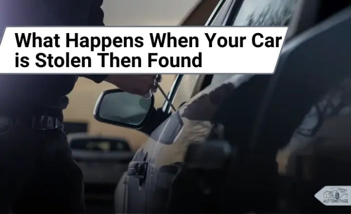 Stolen Automobile Discovered Insurance coverage Implications