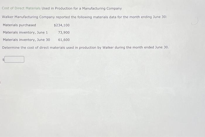 Find out how to Discover Price of Direct Supplies Used