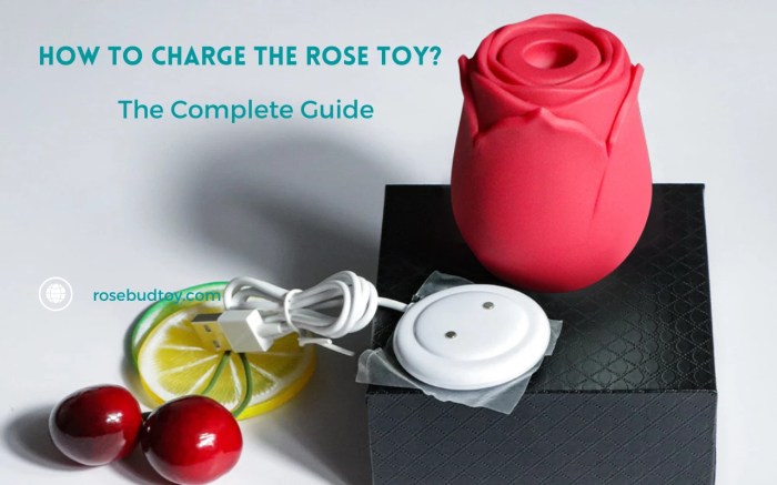 How to use the rose toy