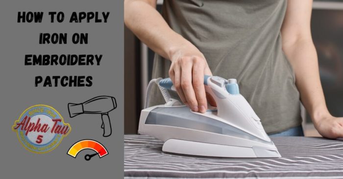 How you can Take Off Iron-on Patches – A Information