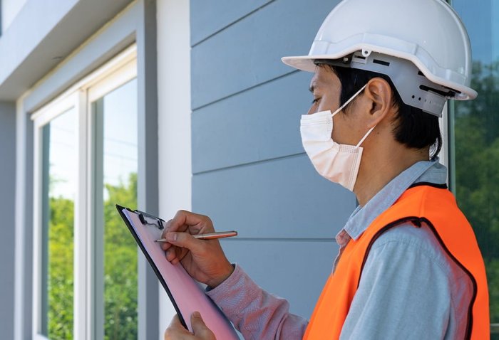 How to fix a failed lead inspection area