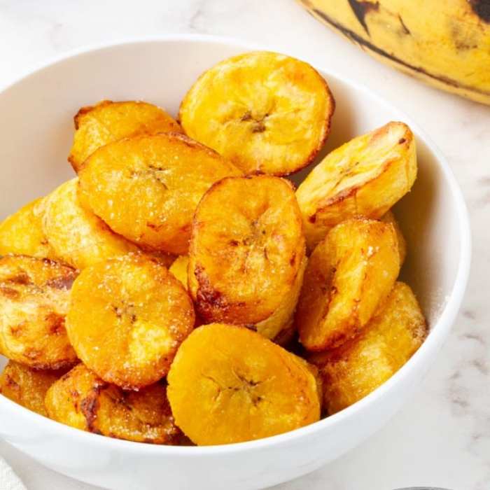 How to air fry plantains