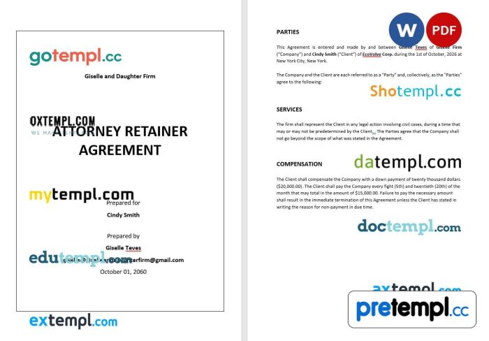 Ending Lawyer Retainer Earlier than Work Begins