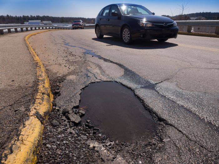 Will car insurance cover pothole damage