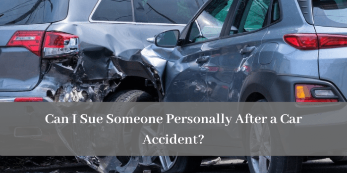 Can I Sue Somebody Who Hit My Automotive With out Insurance coverage?
