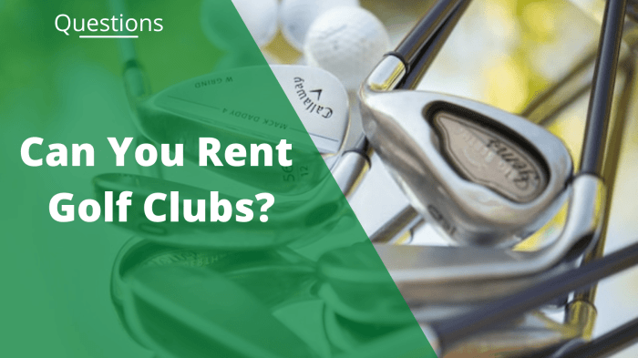 How A lot Does It Value to Lease Golf Golf equipment?