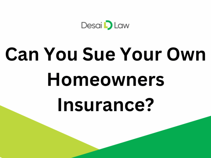 Can you sue your own car insurance company