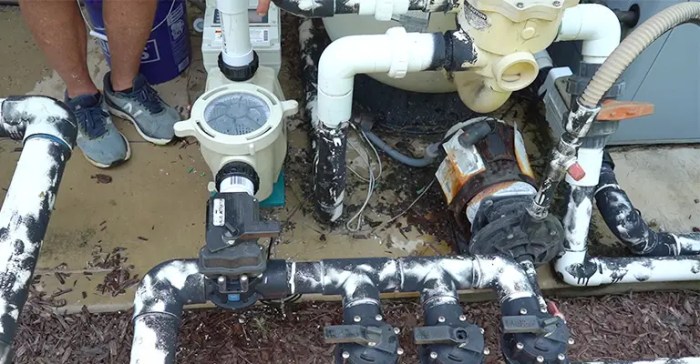 How to run pool pump without it filtering