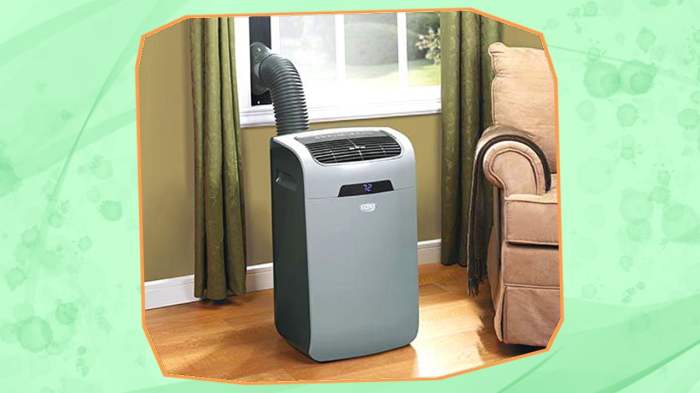 How much does a portable aircon cost to run