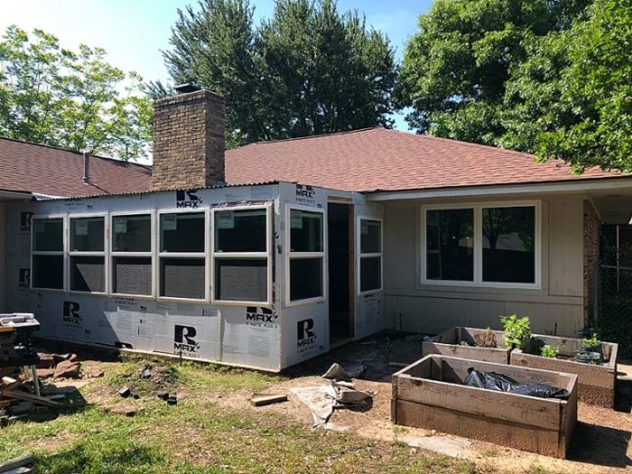 How long to build glass enclosure sunroom palm coast