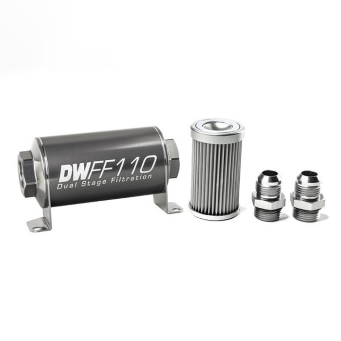 How to assemble 10 inch in line fuel filter