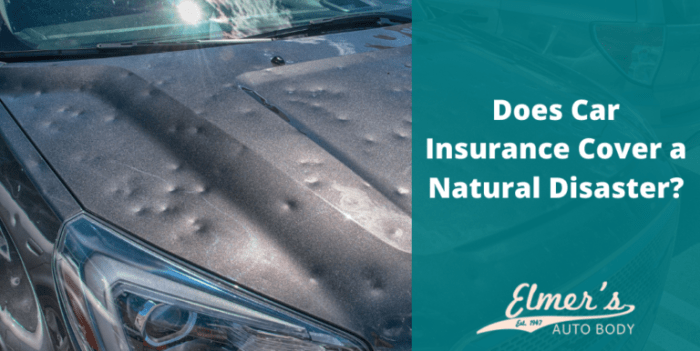 Does car insurance cover natural disasters