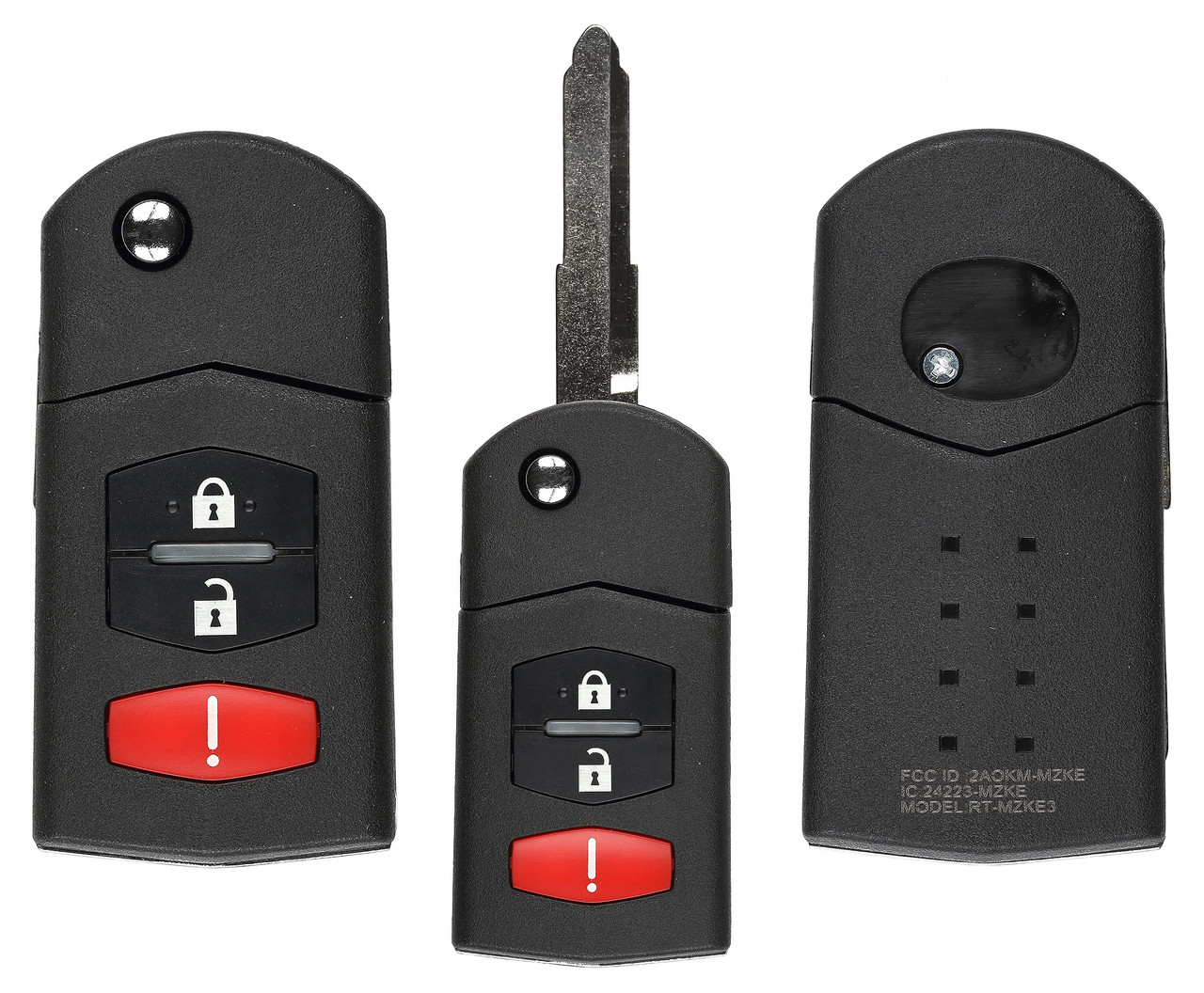 How much to replace a mazda 3 key fo