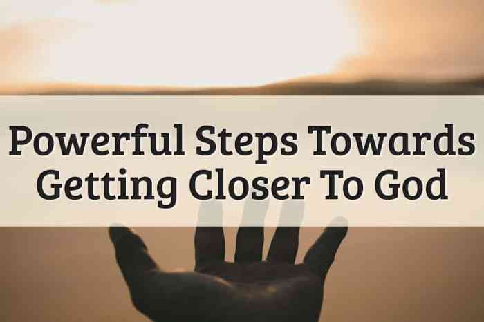 How Do You Develop into Nearer to God?