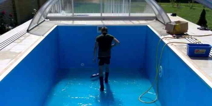 How to install a fiberglass pool