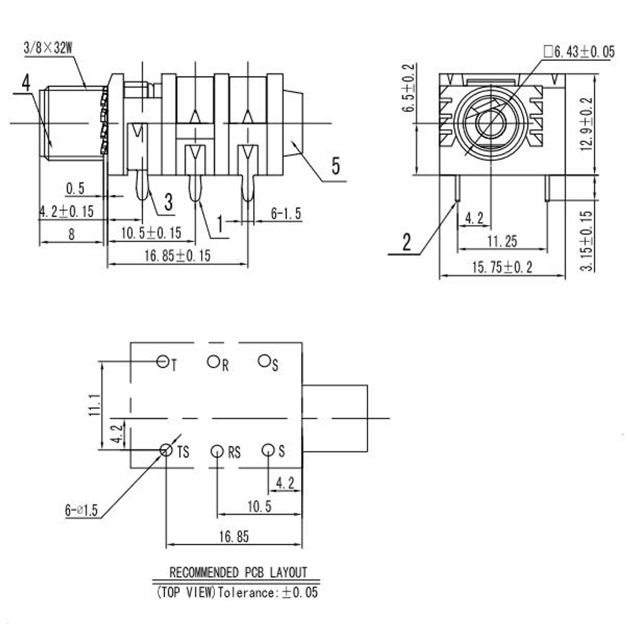 Pcb horizontal switching mono Pcb horizontal switching mono