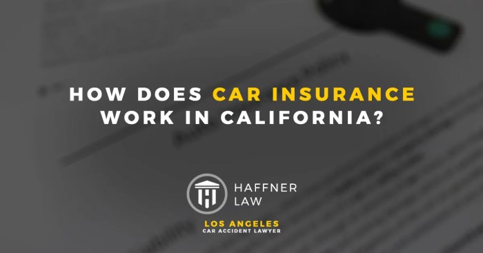 California insurance follows the car