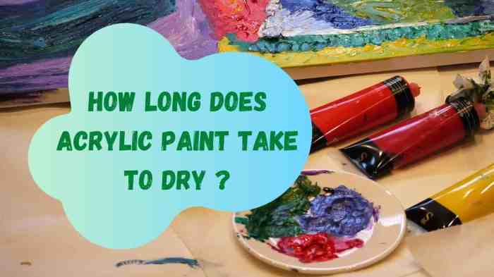 How long does enamel paint take to dry