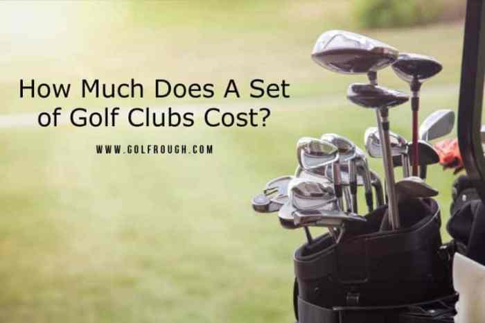 How much to rent golf clubs