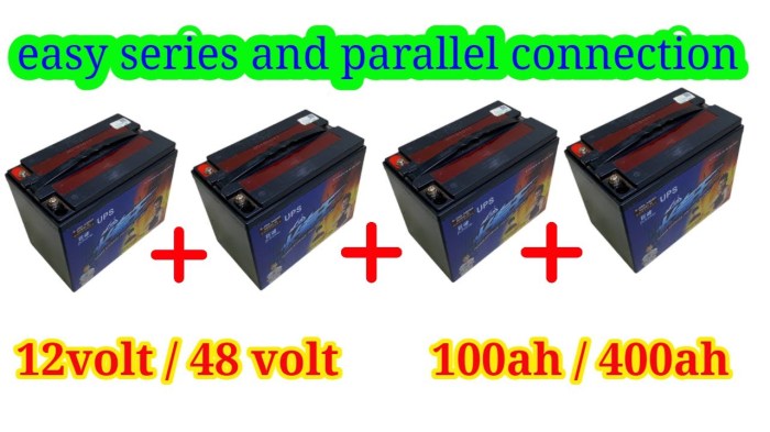How to connect 2 12v batteries to make 24v diagram