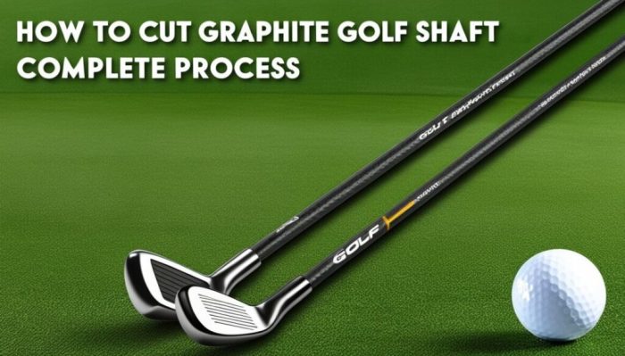 Graphite putter shaft measure careful measurements golfcartreport How to cut graphite golf shaft