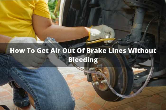 How you can Get Air Out of Brake Traces A Complete Information