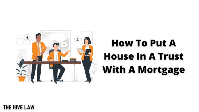 Transfer mortgage trust house attorney into How to put house in trust with mortgage