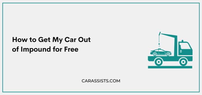 Can i get my car out of impound without insurance