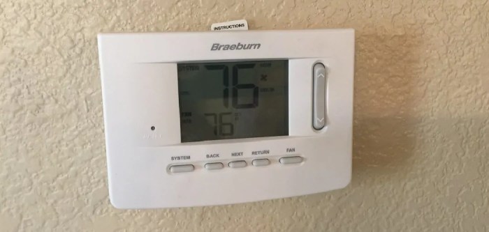 Braeburn Thermostat How one can Use A Complete Information