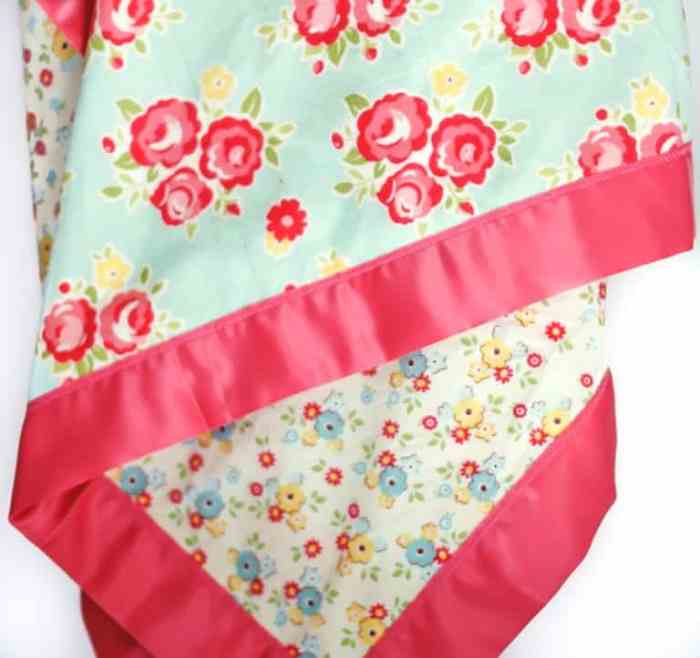 How to attach blanket binding