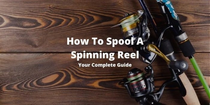 How to spool a spinning reel with braid