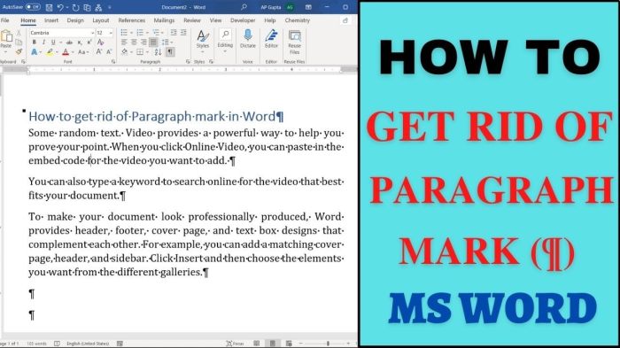 Paragraph techcult Open xml wordprocessing how to remove all paragraph marks